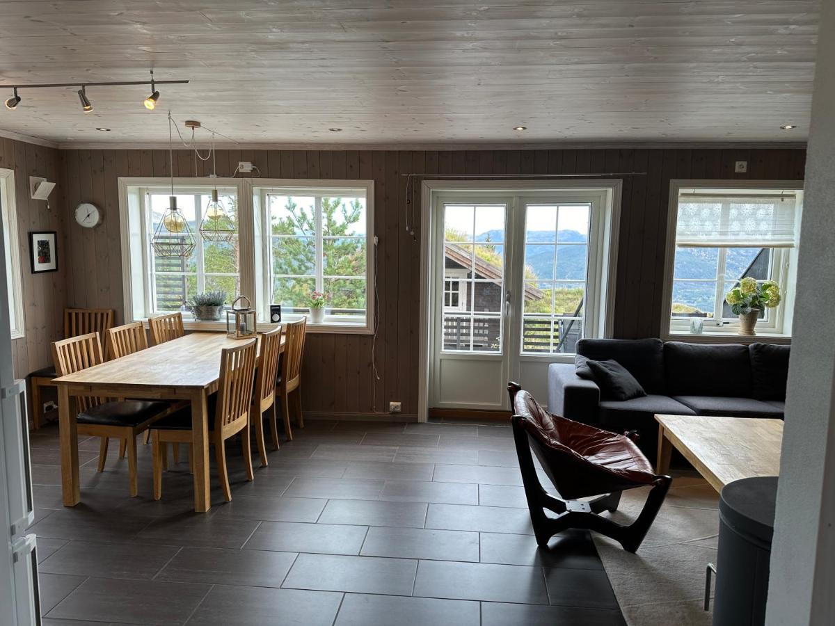 Vradal Panorama - Flott Hytte Pa Toppen Villa Sinnes Exteriör bild